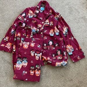 nick and nora stacking doll pyjamas size large